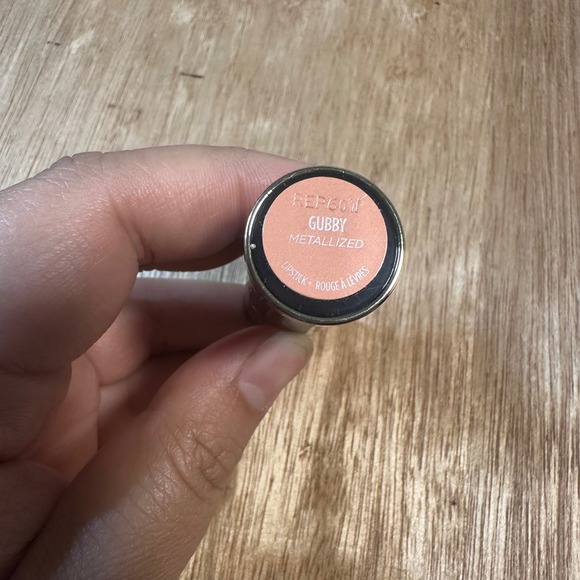 Urban Decay Vice Lipstick Gubby Metallized Peachy Pink - Picture 3 of 3